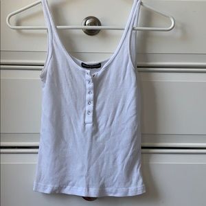 Brandy Melville White Tank Top